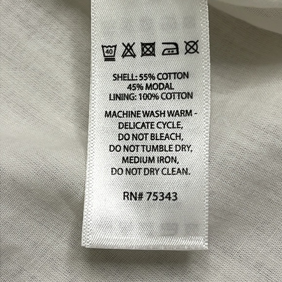 Caroline Constas White  Cotton Spaghetti Beaded Straps Embroidered  Midi Dress - Picture 9 of 16